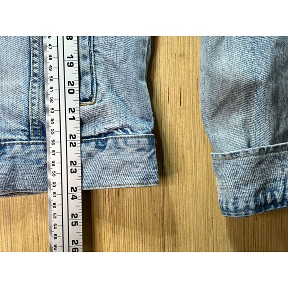 AEROPOSTALE - Women's Denim Jacket - Light Blue - Medium - Picture 6 of 13